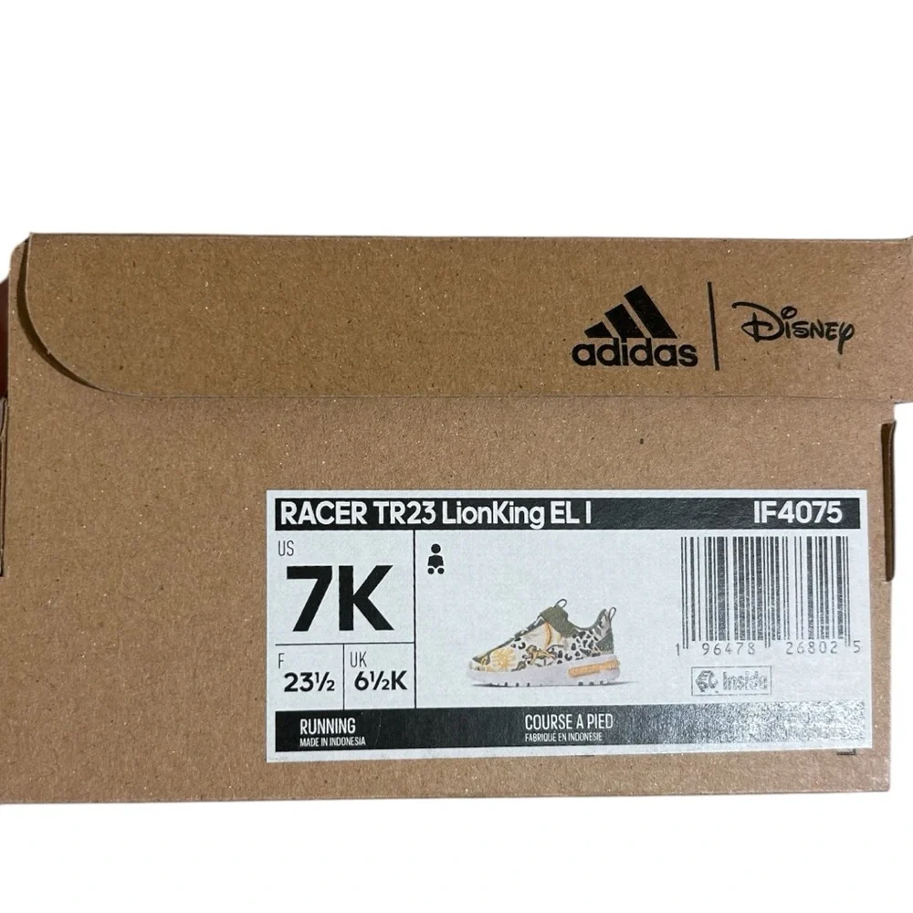 Adidas Kids Lion King Sneakers - Green and Yellow - Picture 7 of 7